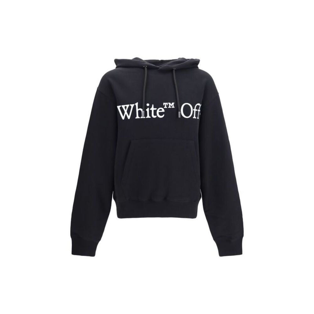 Off-White Black Cotton Men's Sweatshirt